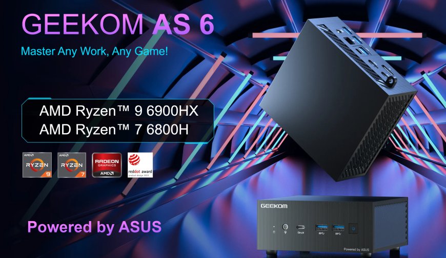 Geekom AS6 Mini PC Review: Fastest AMD Rembrandt Design In A SFF Package