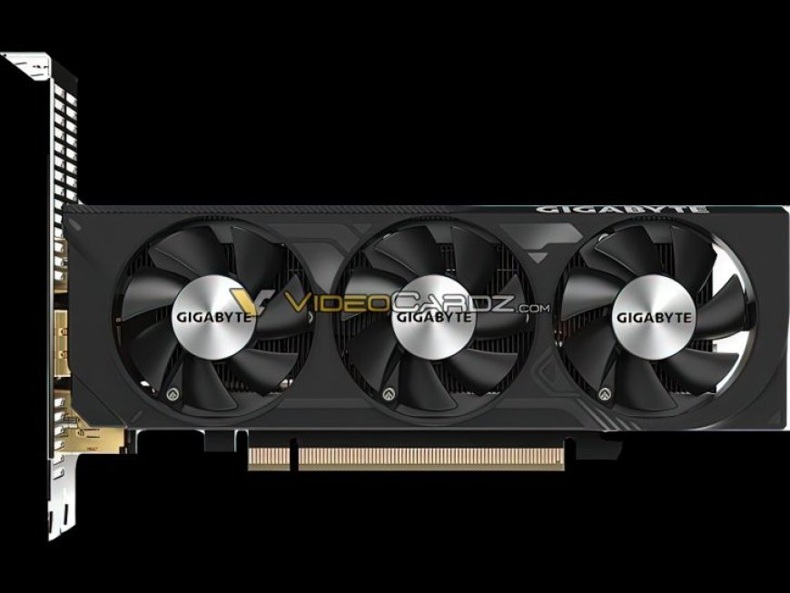 Gigabyte GeForce RTX 4060 Low-Profile GPU Pictured: Triple-Fan & Quad Display Outputs