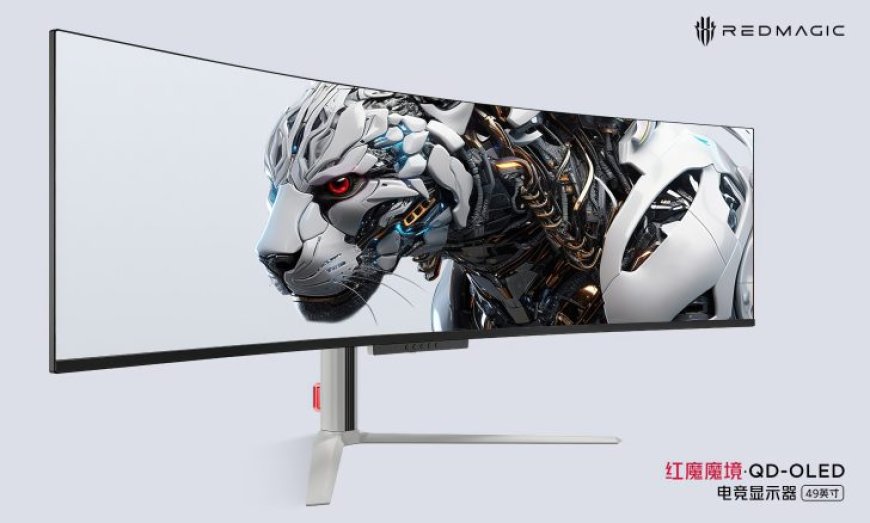 REDMAGIC Unveils Massive 49-Inch QD-OLED 4K Curved Gaming Display: 240Hz, Samsung Panel at Cheaper Price