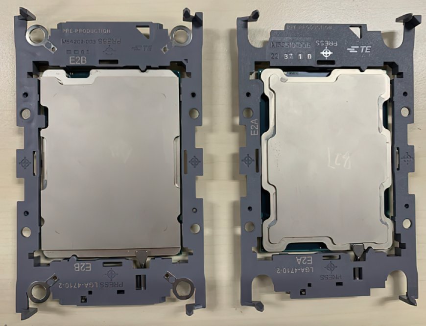 Intel Granite Rapids-SP Xeon CPUs For LGA 4710 Socket Pictured In Two Distinct Flavors