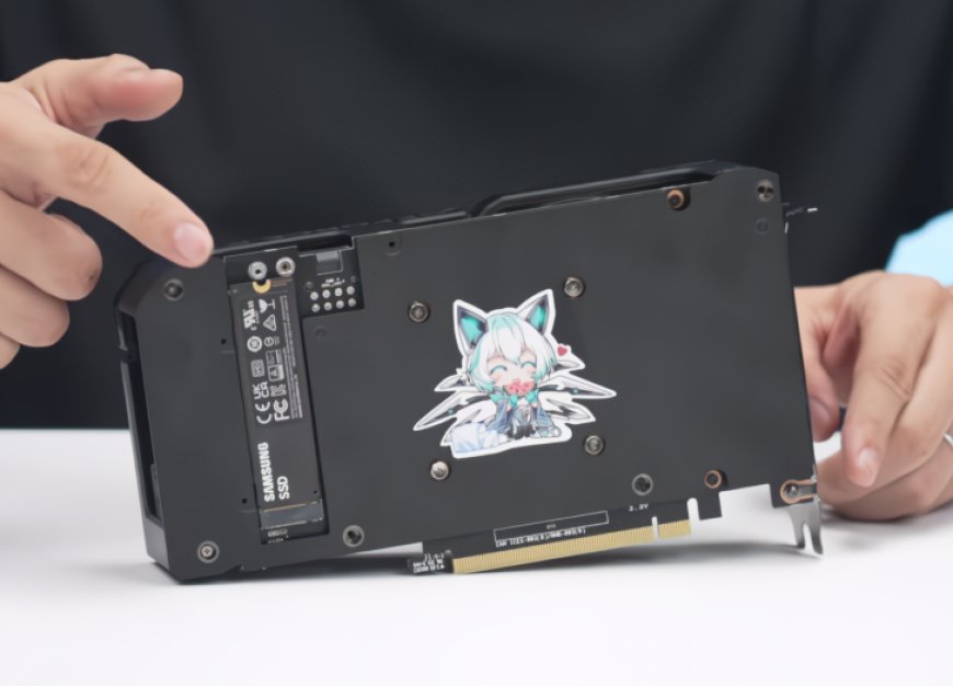 ASUS’s Concept GeForce RTX 4060 Ti GPU Comes With An Onboard M.2 Gen 4 SSD Slots