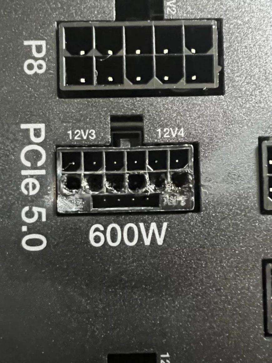 12VHPWR Power Connector Melts Again, This Time From The PSU End!