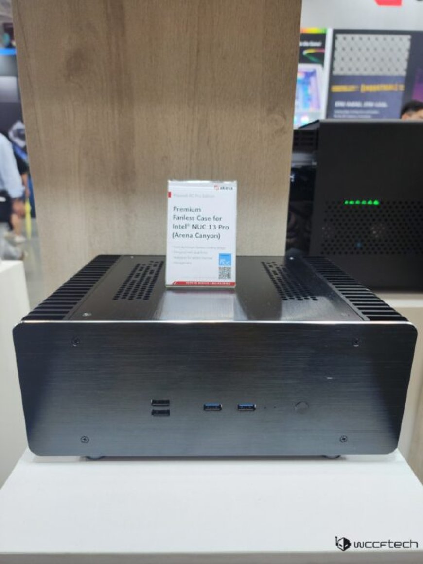 Akasa Turns Intel NUC 13 Pro “Arena Canyon” Fanless With New Premium Casing, Copper Cooling For AMD Ryzen