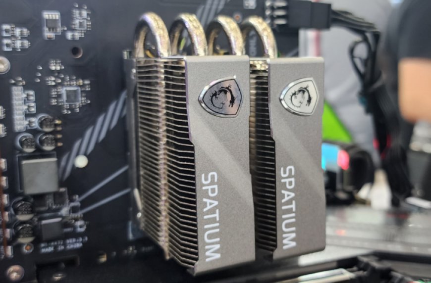 MSI Demos Spatium M570 PRO Gen5 SSDs In Single & RAID Mode: Huge Heatsinks, Up To 23 GB/s Speeds, Under 50C With Frozr Cooling