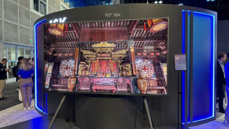 BOE Unveils 110-Inch 16K Display, Setting a New Industry Standard