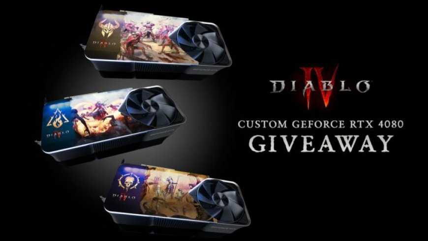 NVIDIA Is Giving Away A Custom Diablo IV GeForce RTX 4080 GPU For Free