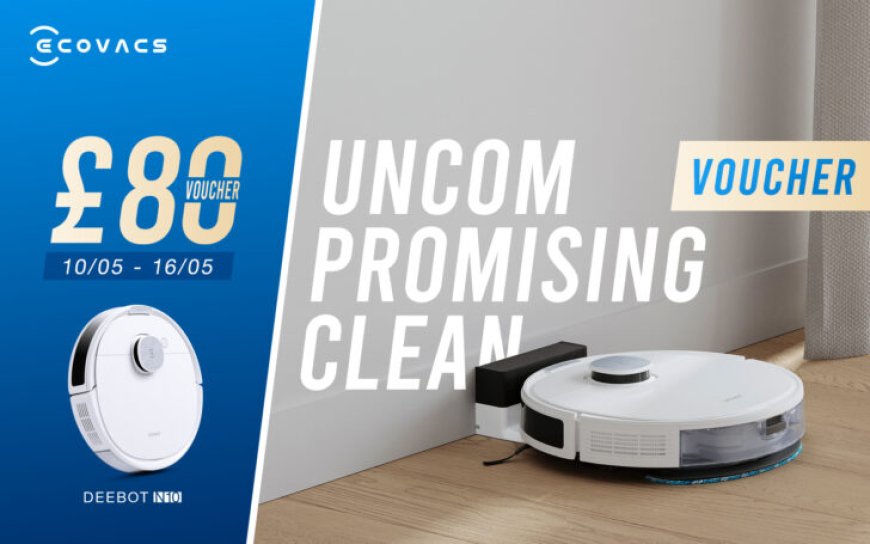 Efficient, Energy-Saving Cleaning: Vacuum and Mop in One Go with ECOVACS’s Latest DEEBOT N10