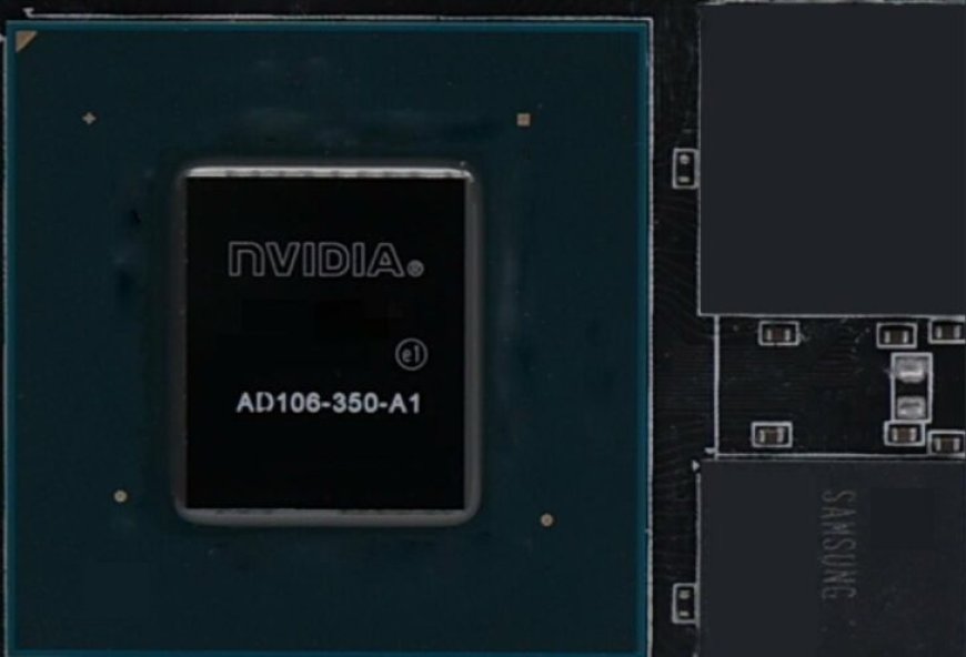 NVIDIA GeForce RTX 4060 Ti “AD106-350” GPU Pictured, Uses Samsung GDDR6 Dies