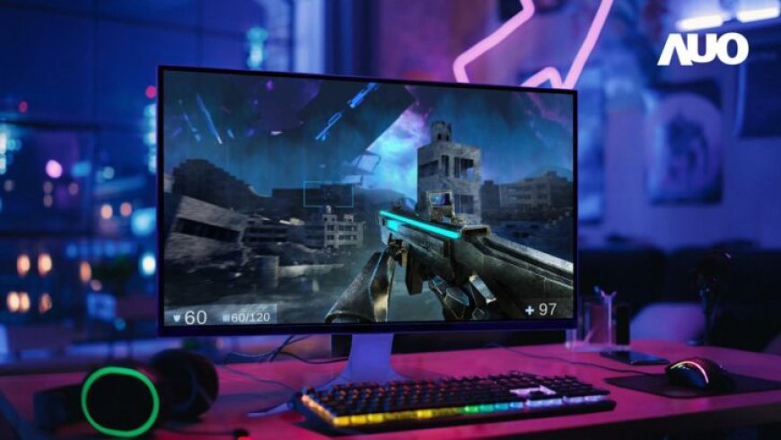 AUO Unveils 32″ 4K 240Hz Flat IPS & 49″ 5K 360Hz Curved VA Gaming Panels & Displays