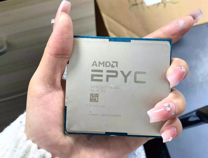 Alleged AMD EPYC 9684X Genoa-X ES CPU With 96 Zen 4 Cores & 1152 MB 3D V-Cache Pictured