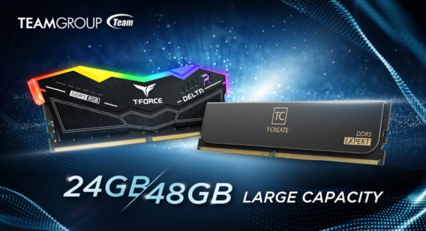 Teamgroup Intros Non-Binary 24 GB & 48 GB Kits With Up To DDR5-8000 Memory Overclocking Design