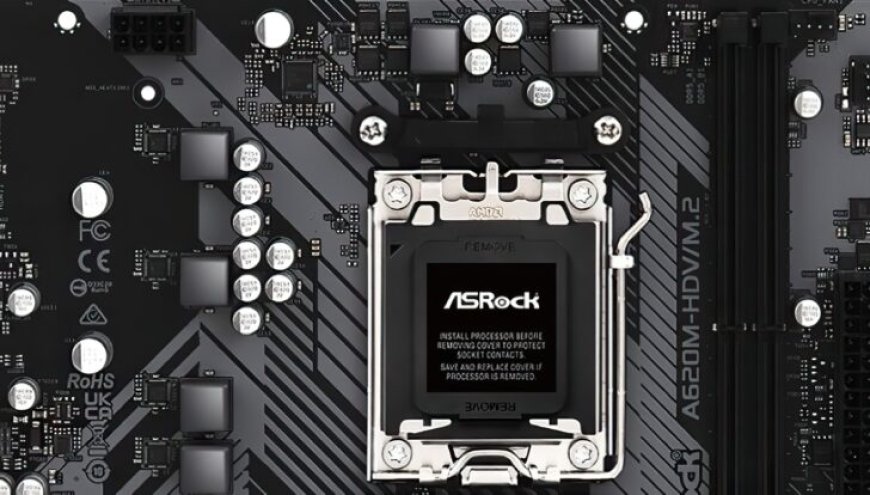 AMD A620 Motherboard Pictured, Entry-Level Design For AM5 & Ryzen 7000 PC Builders