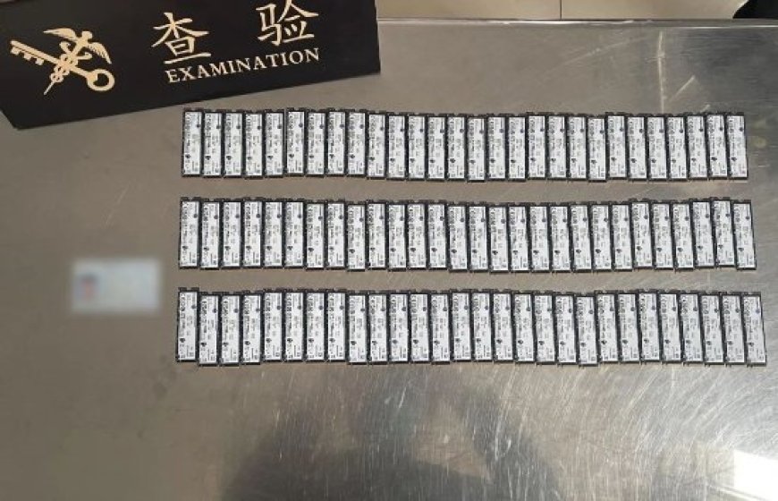 China Customs Seize Electronic Scooter With 84 SSDs Taped Inside