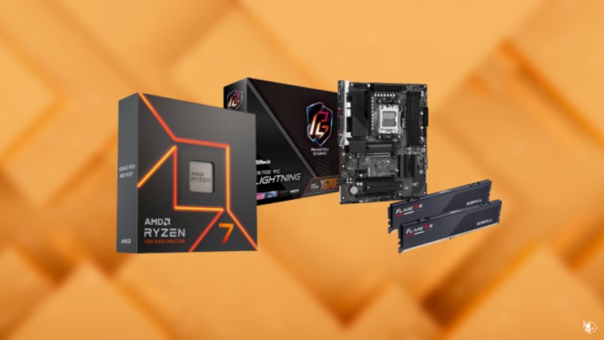 Newegg Offers AMD Ryzen 7 7700X CPU, X670E Board & 32 GB DDR5 Memory For $500 US