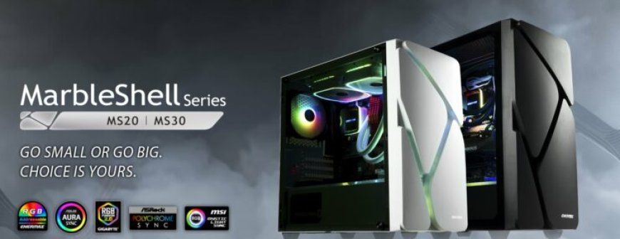 ENERMAX Release The MarbleShell RGB Computer Case Series