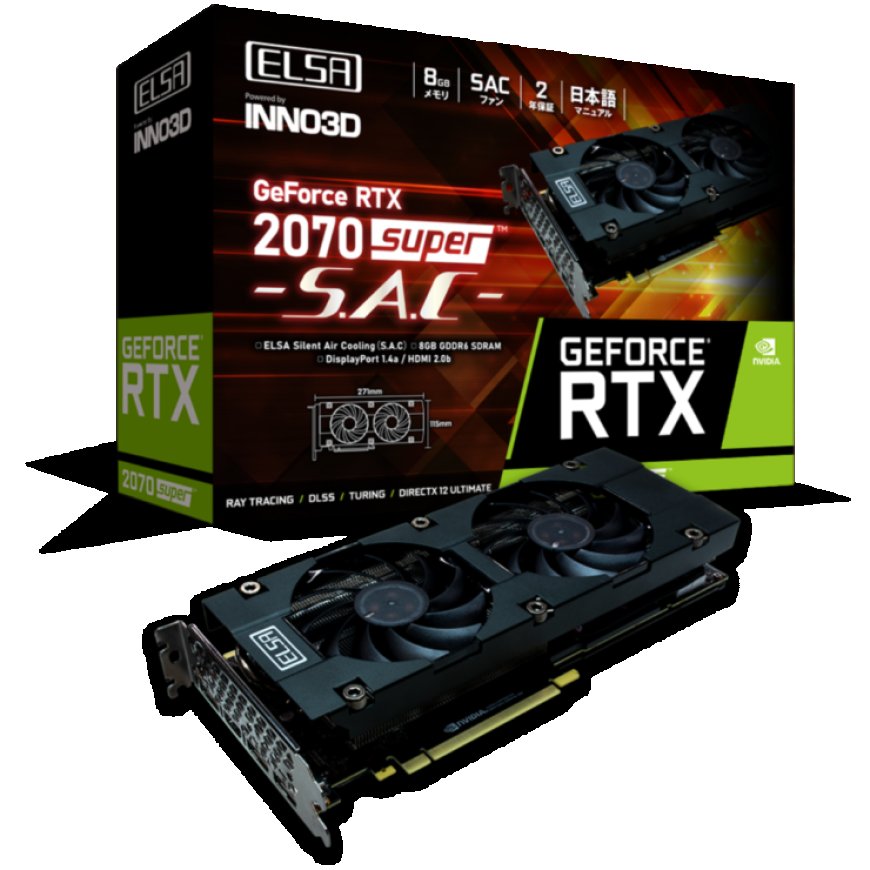 ELSA Introduces Two RTX 2070 Super Graphic Cards: The Super Erazor X and the Super S.A.C