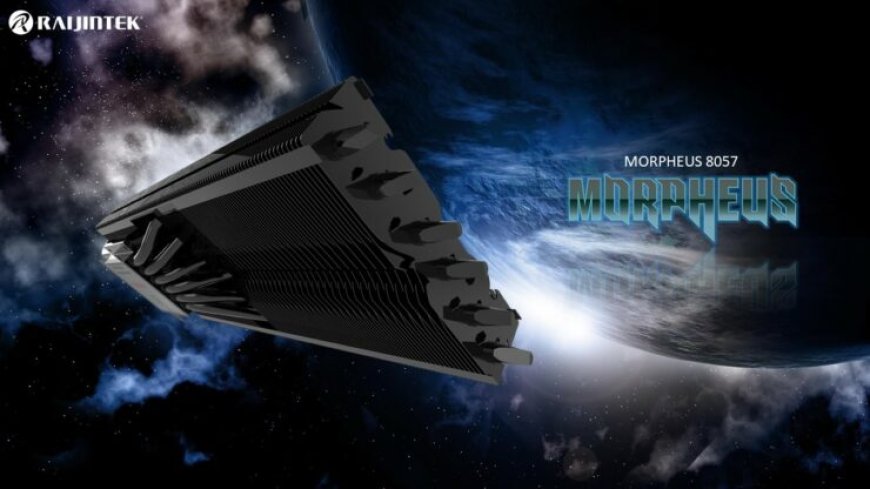 RAIJNTEK Shows Off Its Massive Morpheus 8057 GPU Heatsink, Designed For Flagship AMD/NVIDIA GPUs With 360W Cooling Power