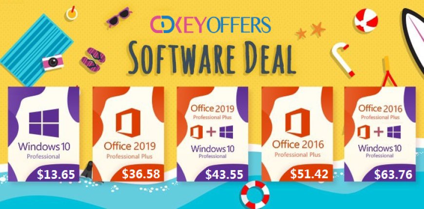 Software Sale: Windows 10 PRO Global Authorized OEM Keys, Microsoft Office From $11.66 and More