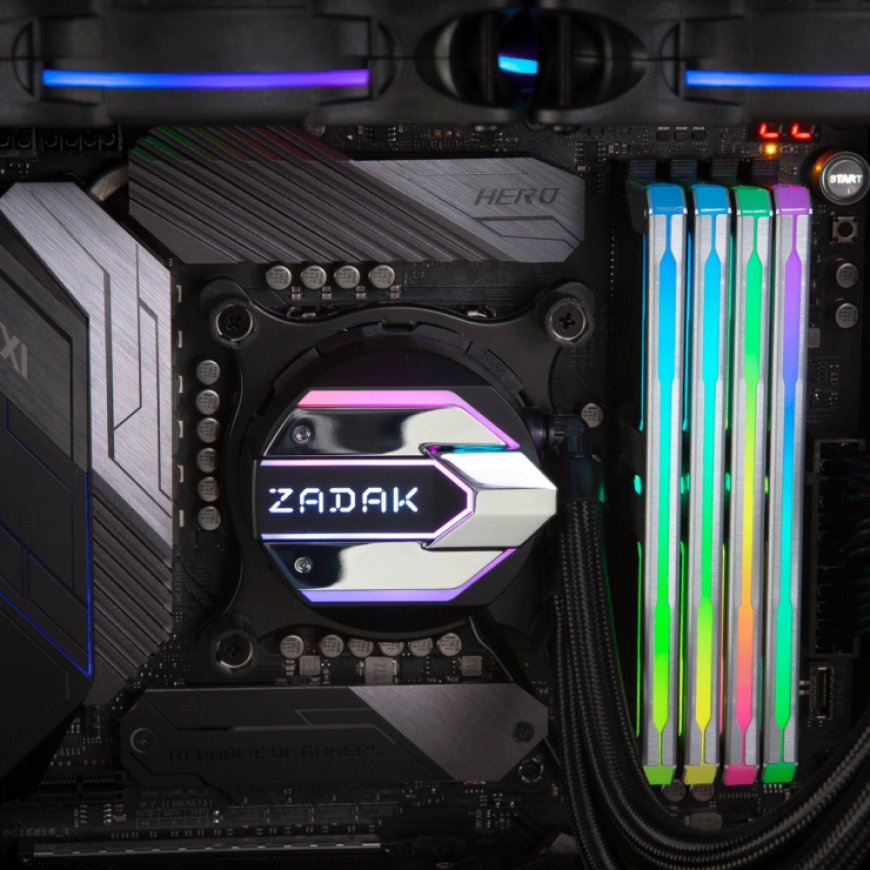 Zadak Introduces the SPARK AIO 240MM ARGB CPU Cooler