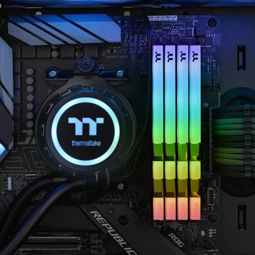 Thermaltake Releases the All New TOUGHRAM RGB DDR4 RAM With Speeds Up to 4,600 MHz