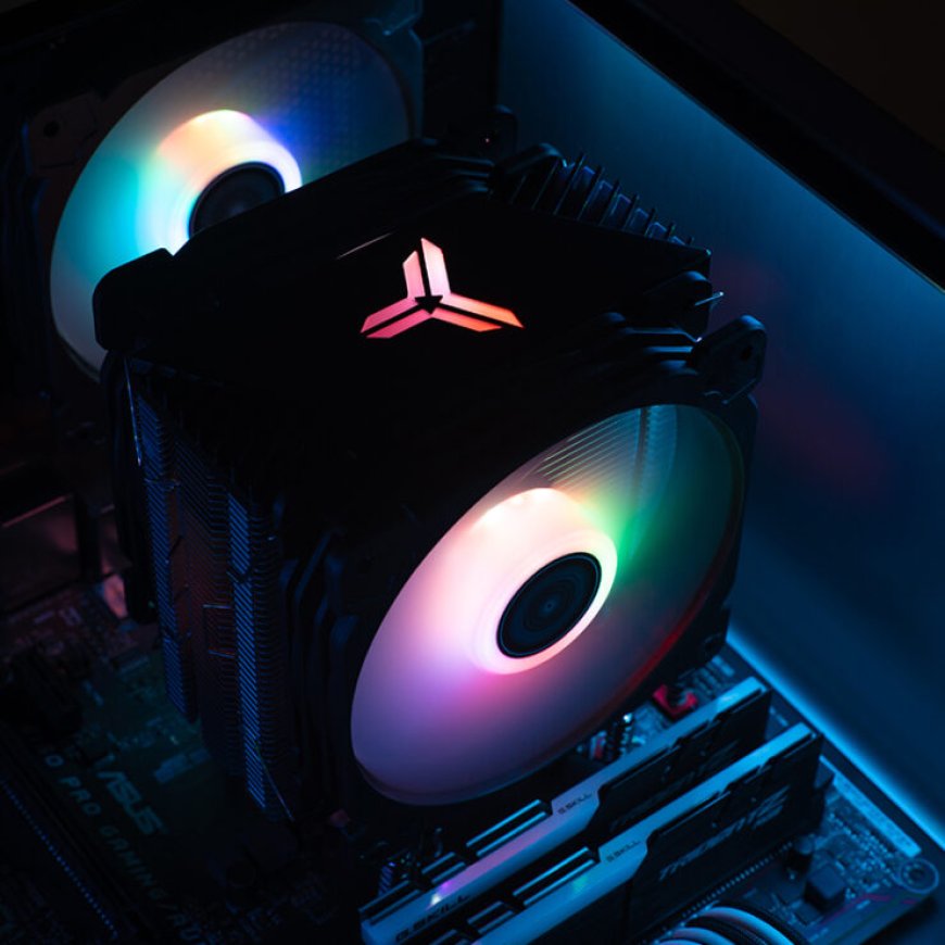 Jonsbo Announces The CR-1000 Plus CPU Cooler With RGB Push Pull Fans