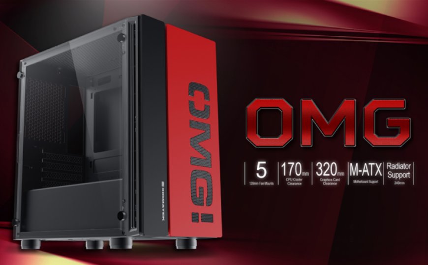 XIGMATEK Announces the OMG! mATX PC Case