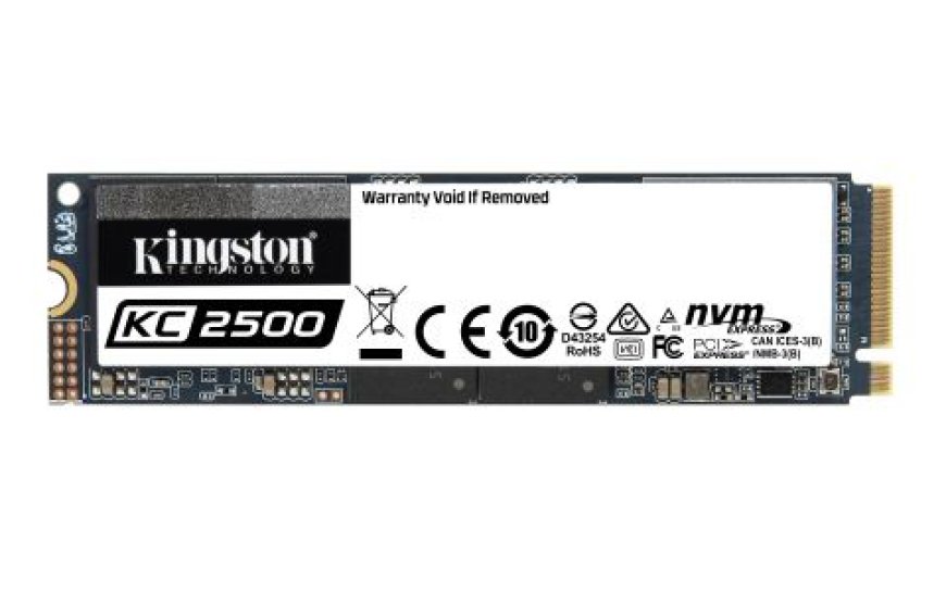 Kingston Has Released the KC2500 NVMe SSD