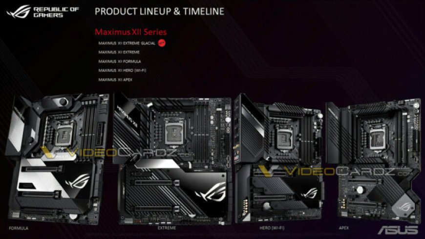 Asus’s ROG Maximus XII, ROG Strix, And Prime Z490 Motherboards Leak Out With Memory Support Of Up To DDR4-4800