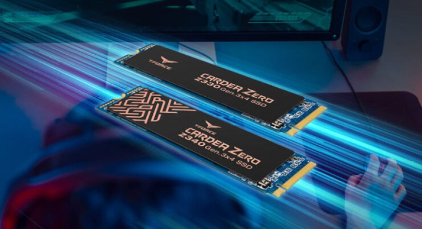 TeamGroup Unleashes T-Force Cardea Zero-Z330 And The Zero-Z340 M.2 SSDs