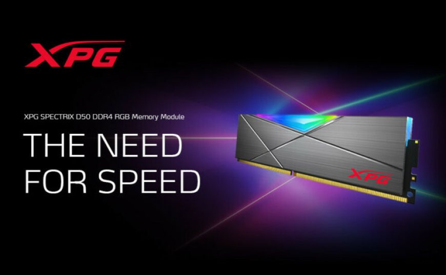 Adata Launches The XPG SPECTRIX D50 DDR4 RGB Memory With Speeds Up To 4800MHz And An Elegant Design