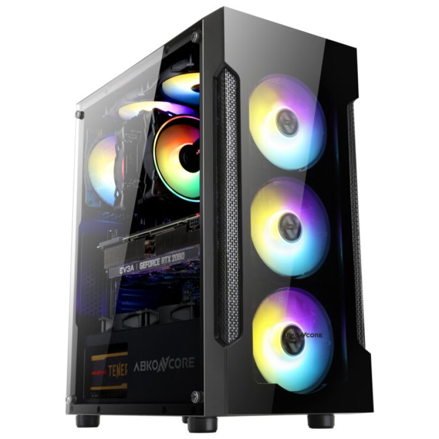 Abkoncore Announces The T250 PC Chassis, A Premium Tower Case!