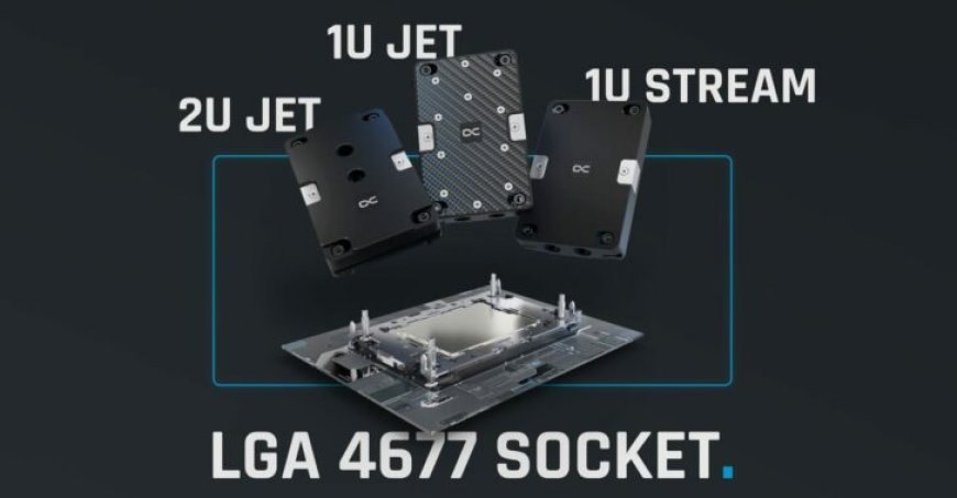 Aphacool’s 2023 CPU Waterblock Lineup Supports Intel LGA-4677 & AMD SP5 Sockets