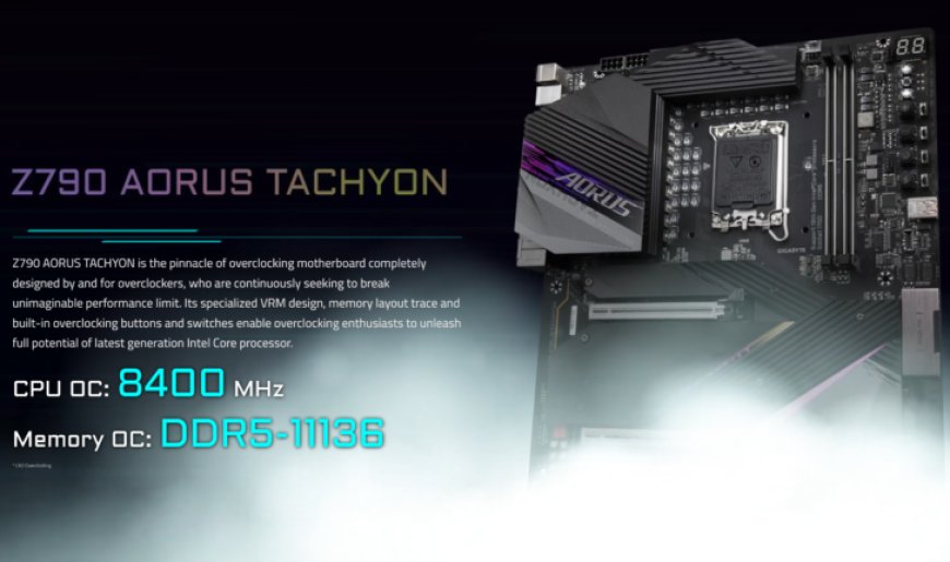 Gigabyte Achieves A Staggering DDR5-11136 Memory OC, Over 11 Gb/s Speeds On Z790 AORUS Tachyon