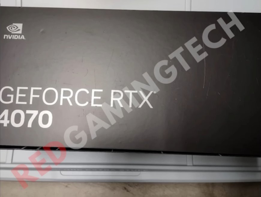 NVIDIA GeForce RTX 4070 Founders Edition Pictured, Will Utilize AD104-250/251 GPUs With 200W TGP