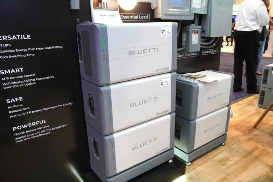 BLUETTI Debuts Its 9 KW Flagship EP900 Emergency Home Power Backup Solution At CES 2023