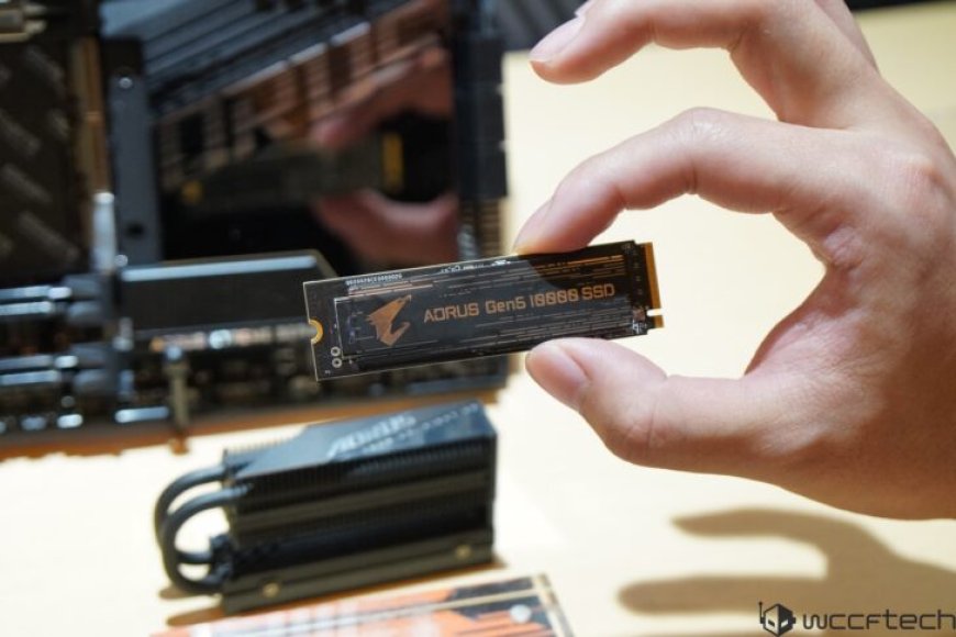 Hands-On: Gigabyte AORUS Gen5 10000 SSD, AORUS Stealth 500 DIY PC Kit & Massive AORUS SSD Heatsink