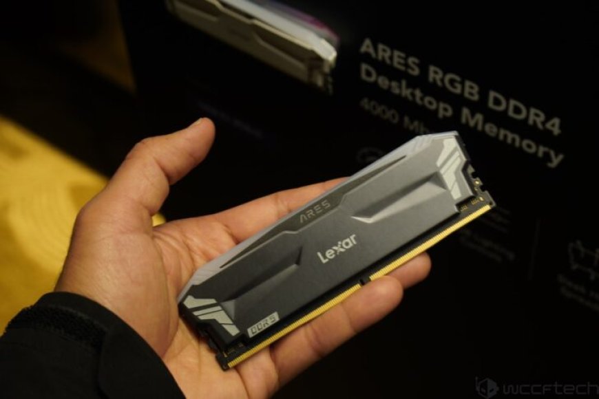 Lexar Reveals ARES DDR5 & DDR4 Memory Modules Up To 6000 Mbps, Shows Portable NVMe SSD