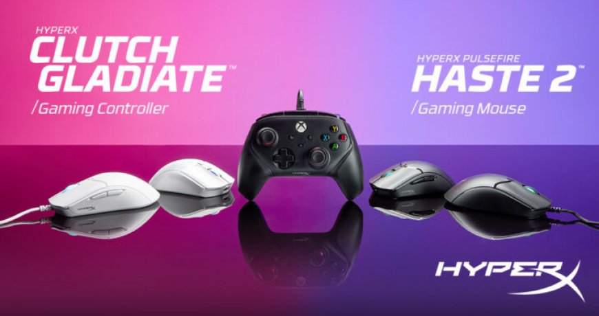 HyperX Clutch Gladiate Xbox Controller and Haste 2 Gaming Mice Revealed at CES 2023