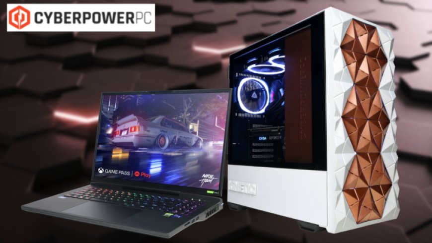 CyberPowerPC Unveils Kinetic Midtower Case & Tracer Series Laptops With NVIDIA RTX 40 GPUs