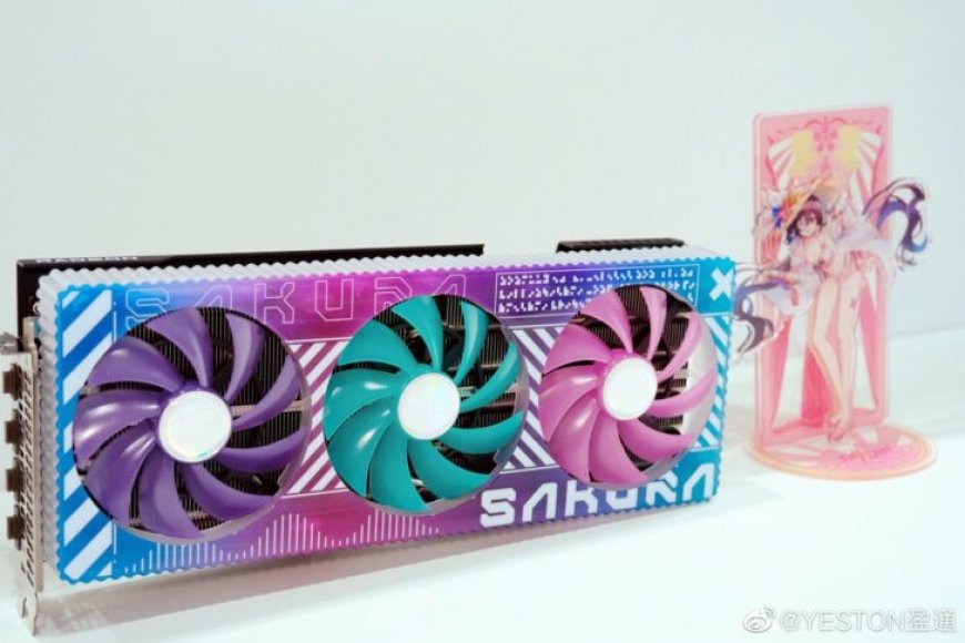 Yeston Goes Crazy With Anime-Themed Radeon RX 7900 Sakura Series Graphics Cards