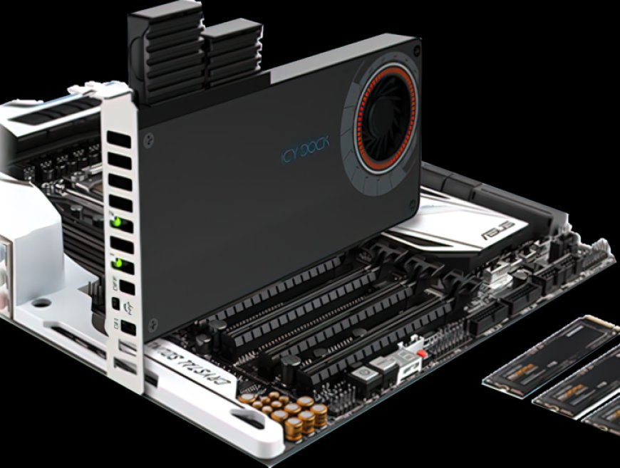 ICY DOCK Unveils Concept PCIe Gen5 M.2 & E1.S SSD Adapter Cards With Active-Cooling Tech