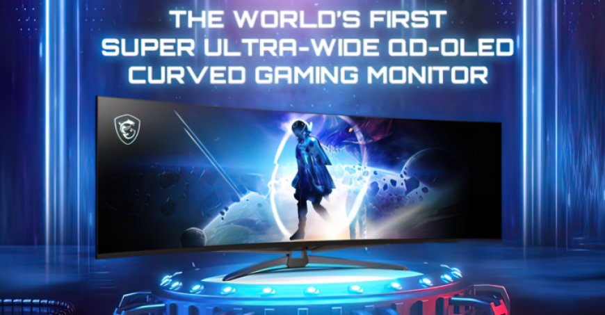 MSI Teases ‘Project 491C’ – The World’s First Super Ultra-Wide QD-OLED Curved Gaming Display With A 240Hz Panel