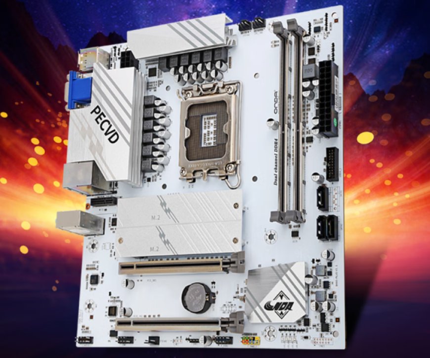 ONDA Launches Z790 PLUS-W, A White PCB Motherboard For Just $120 US