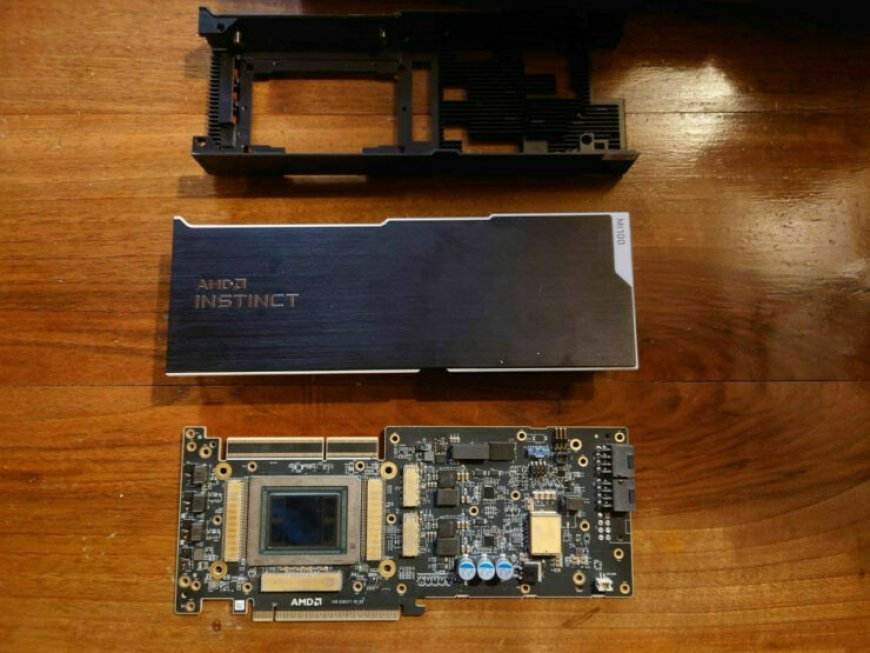 AMD’s First-Gen Instinct MI100 GPU Gets Close Up PCB Shots, Unusable Card Listed For 500 Euros