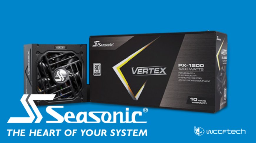 Seasonic Intros New Vertex PSUs – RTX 40-Ready, Compatible With ATX 3.0 & PCIe Gen 5 Standards