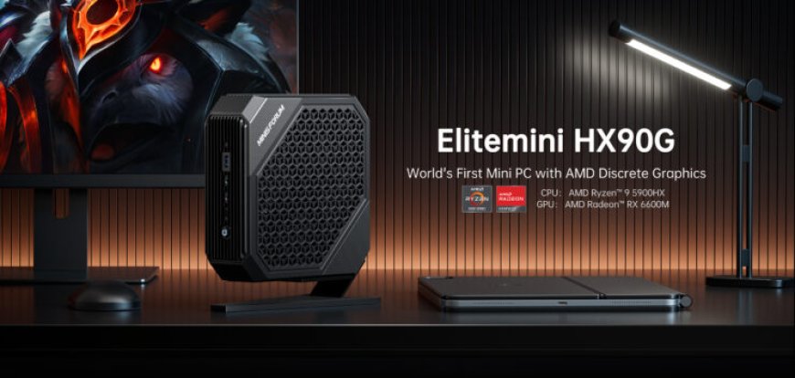 Minisforum Elitemini HX90G Mini PC Goes All-AMD With Ryzen 9 5900HX CPU & RX 6600M GPU, Starts at $799.99 US