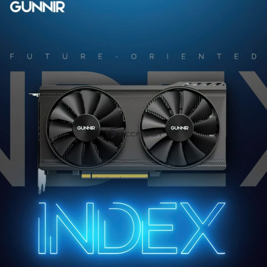 GUNNIR Launches Second Intel Arc A380 Custom Graphics Card: No Power Connectors Required