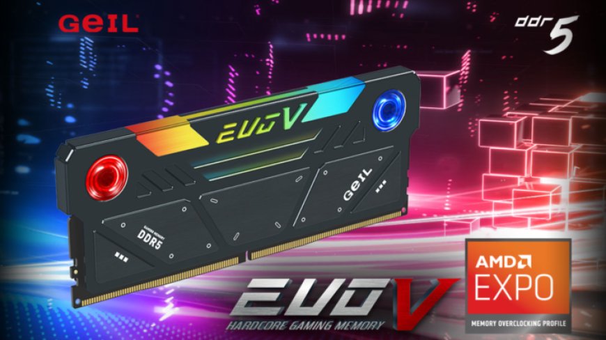 GeIL Ready With EVO V & Polaris AMD “EXPO” Edition DDR5 Memory Kits, Up To DDR5-6400 With RGB & Active Cooling Integrated