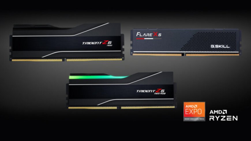 G.SKILL Unleashes AMD EXPO-Infused Trident Z5 Neo & Flare X5 DDR5 Memory Kits For Ryzen 7000 CPUs