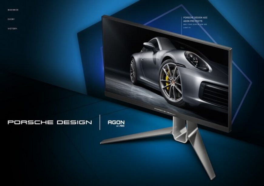 Porsche Design & AGON by AOC Reveal Premium PD27S 27-inch Gaming Monitor